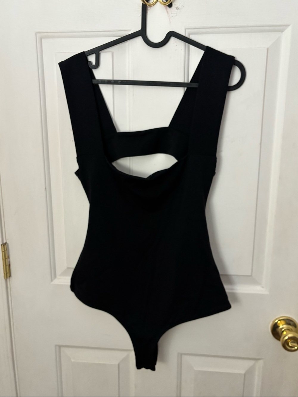 Free People Black Sleeveless Cutout Tank